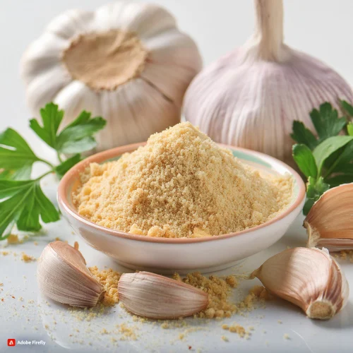 Pure Dehydrated Garlic Powder for seasoning and processed food industries — export-ready in bulk.